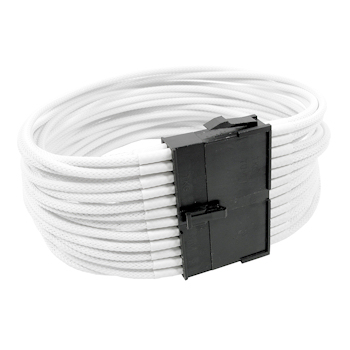 24 Pin. ATX. U-HD Braid Sleeved Extension. 8 Colours