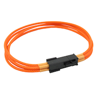 4 Pin. ATX. U-HD Braid Sleeved Extension. 8 Colours