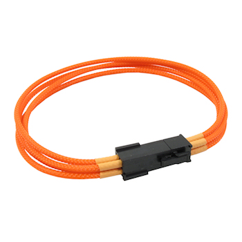 4 Pin. ATX. U-HD Braid Sleeved Extension. 8 Colours